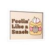 Pusheen Feelin´ Like A Snack Framed Poster
