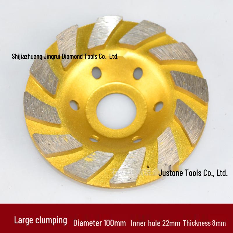 Diamond Stone Grinding Disc for Concrete Floors - Bowl Shape 80-230mm
