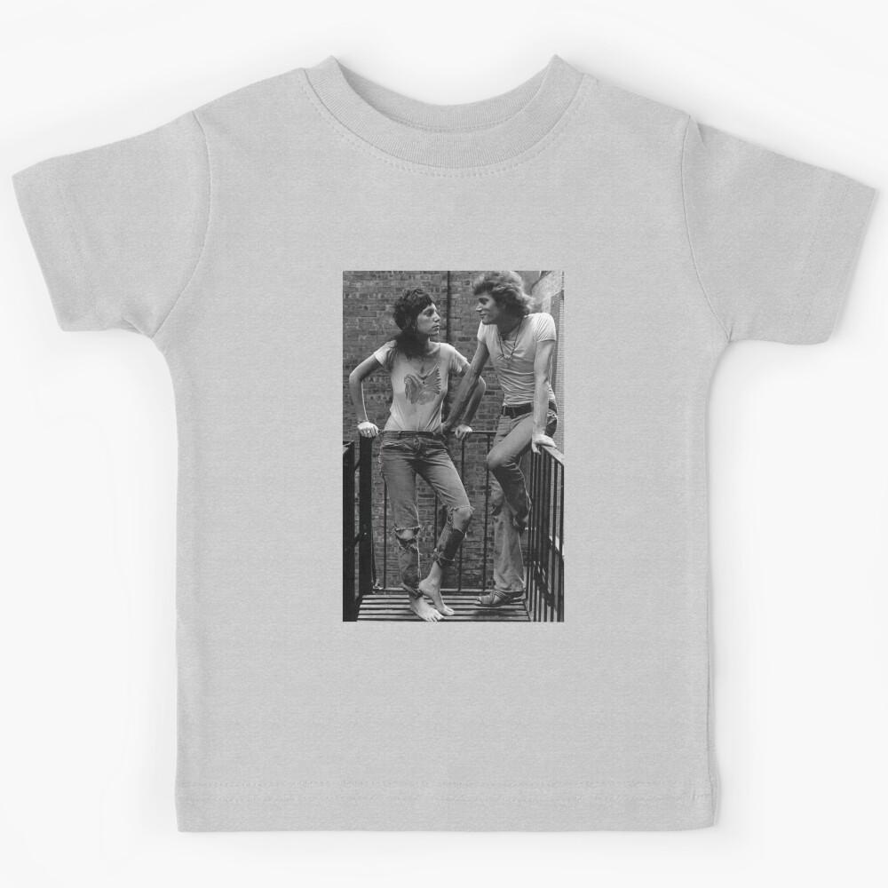 Design Patti  Fashion Distressed Singer Poet Gift For Fan Smith Rock Kids T-Shirt 100