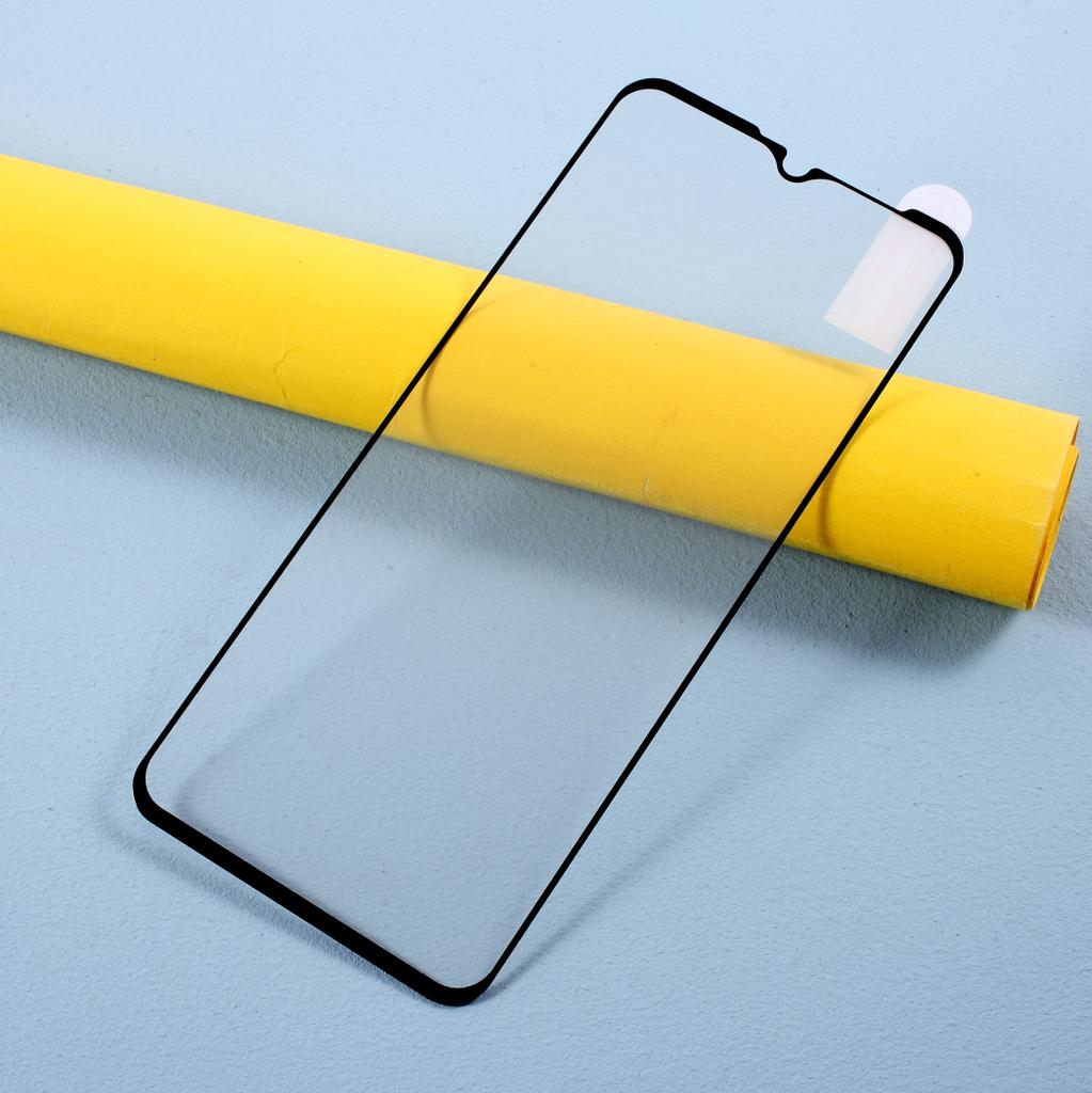 Silk Printing Tempered Glass Screen Protector [Full Coverage] [Full Glue] for Motorola Moto E7 Plus