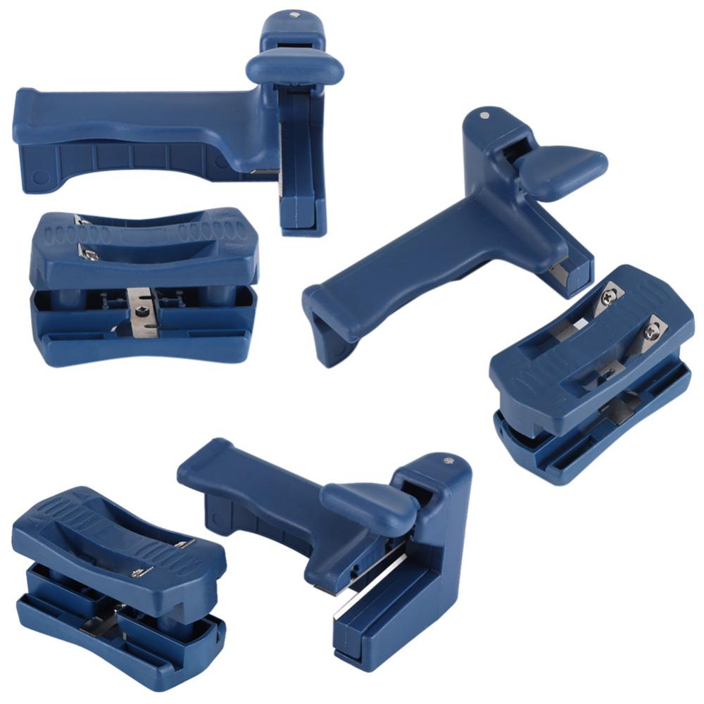 PVC Head Tail Trimmer Dark Blue Wood Edge Trimming Durable Edge Banding Trimming Tool