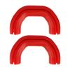 Upgrades Tow Hook Covers Protective Front Hitch Guards Strong Nitrile Front Hitch Protectors Easy To Use for 2500