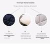 Extra Long Winter Couple's Robe: Thick Quilted Velvet Bathrobe for Men & Women