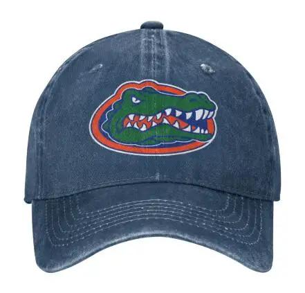 Baseballkappe Unisex Florida Modekappen Hüte für Krokodil-Logo Asquette Homme Dad Hat für Unisex Trucker Cap