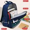 British Style Primary School Boy's Backpack: Lightweight, Large Capacity for Grades 1-6