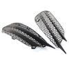For W205 C-Class C180 C200 C260 2015-2018 Set L+R Front Bumper Fog Lamp Grill Grille Ert Face Bar Cover-A87Q