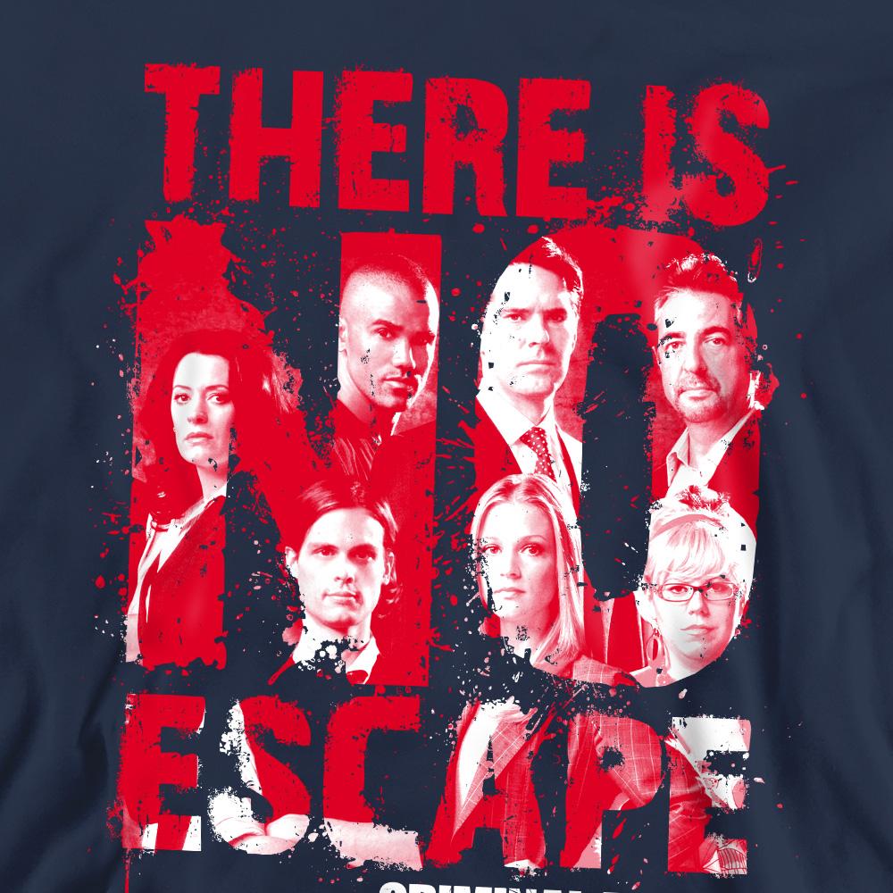 Criminal Minds Unisex Adult No Escape Sweatshirt