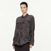 JNBY Women's 100% Mulberry Silk Long Sleeve Shirt 5O7212550