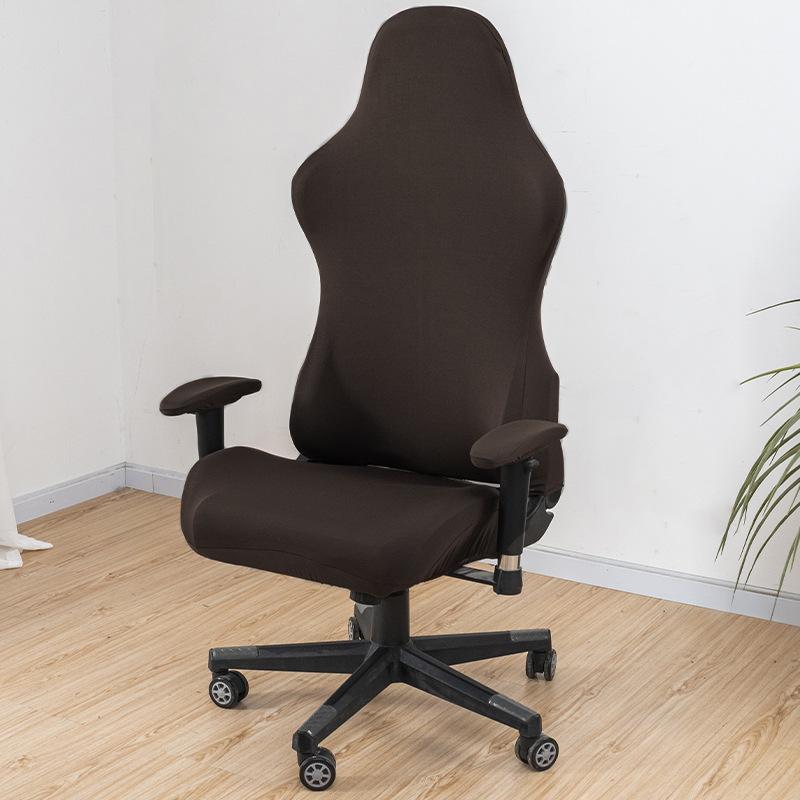 Milk-Silk Gaming Chair Cover, Solid Color Esports Seat Cover, Computer Chair Slipcover