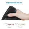 2.4G Vertical Wireless Mouse Rechargeable Laptops Computer PC Mice W/ USB Receiver 2400 DPI for Laptop Laptop PC MacBook Windows