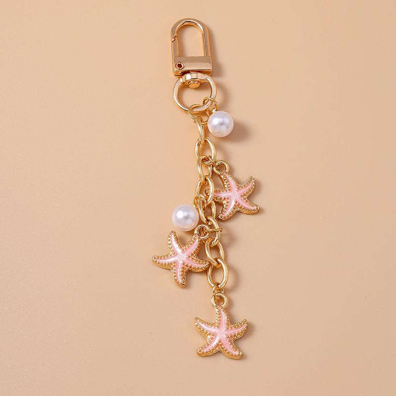 Cute Enamel Whale Keychain Marine Life Key Ring Pendant for Women Girl Handbag Decor DIY Handmade Jewelry Gift