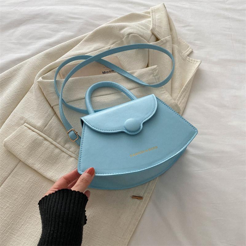 Trendy Stylish Spring Small Square Bag For Women 2024 Street Fashion Crossbody синий