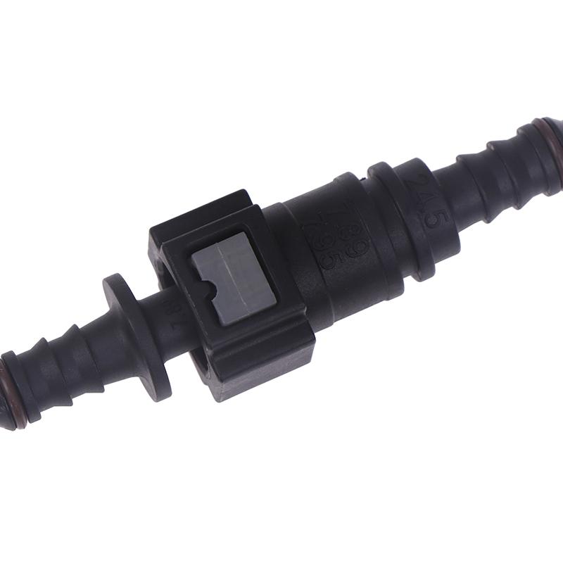 Car Fuel Line Coupler Hose Quick Release Connector Coupler Id6 7.89 Nylon Oil Pipe Adapter Straight Fuel Line Quick Connector