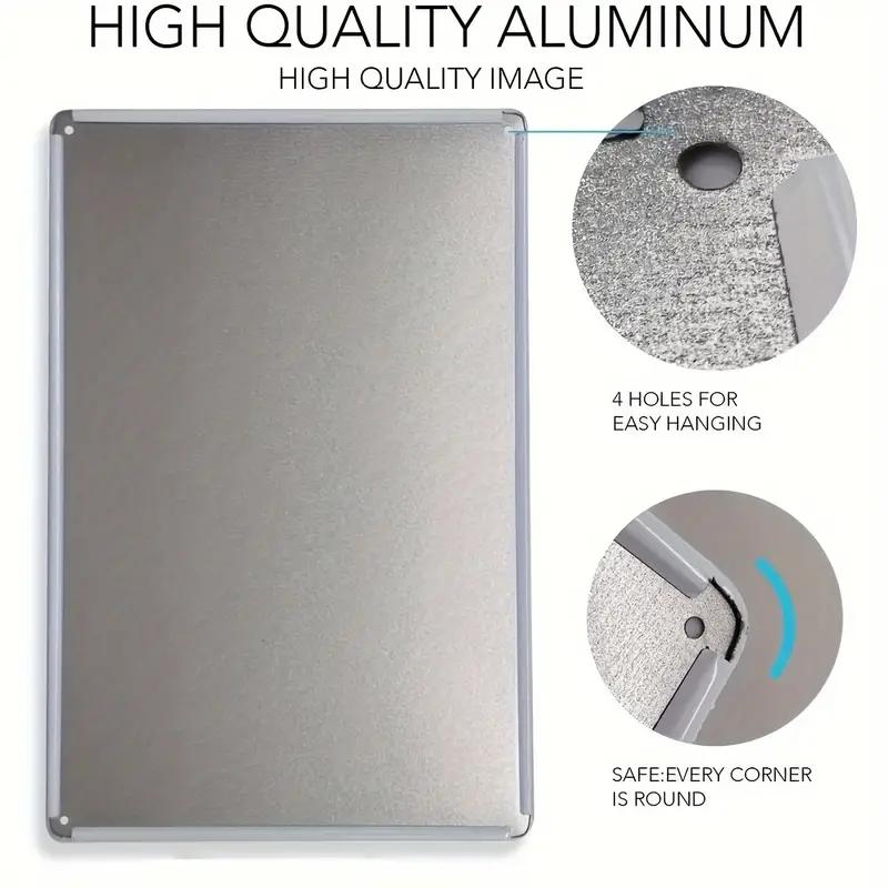 1pc, "IT'S BEER O'CLOCK ENJOY" Metal Tin Sign (8''x12''/20cm*30cm), Vintage Plaque Decor Wall Art, Wall Decor, Room Decor, Home