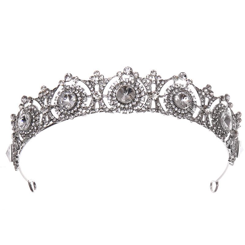 Crystal Bridal Crown Tiara Rhinestone Prom Diadem Tiaras And Crowns For Women Bridal Wedding Hair Accessories Jewelry Crown Gift