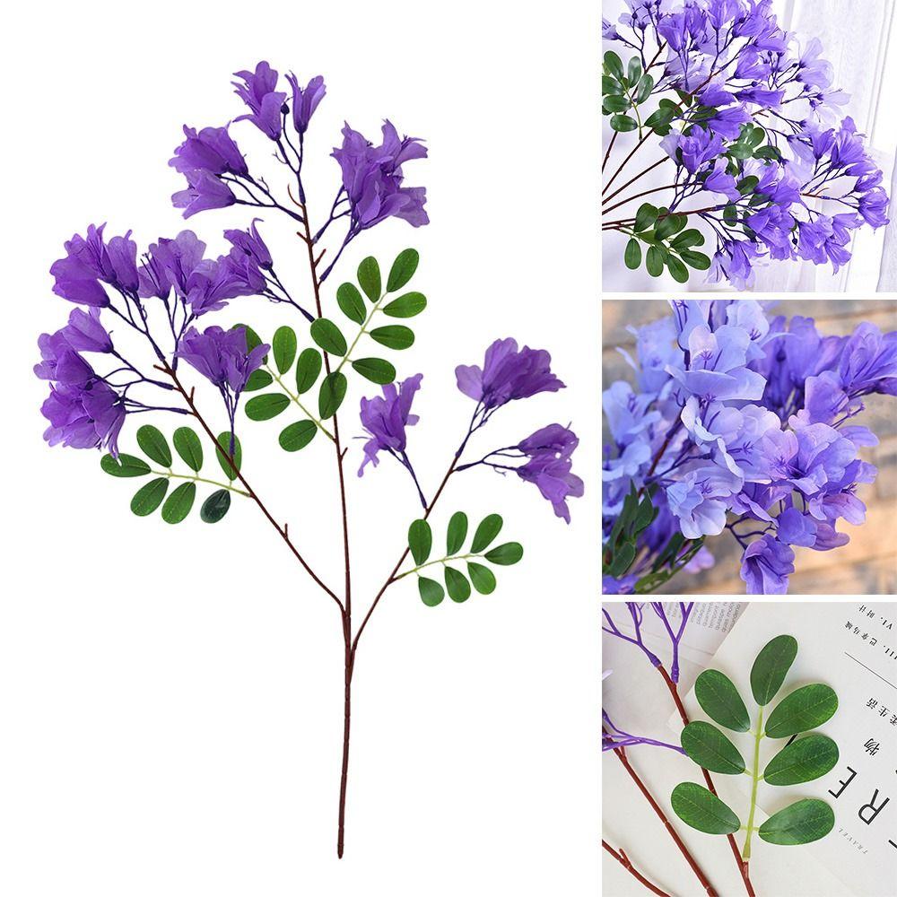 Blue Jacaranda Simulation Flower Simulation Hanging Flower Arrangement Wedding Hall