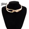 Fashionable Accessory Women Chunky Necklace Dainty Choker Hypoallergenic Alloy Jewelry