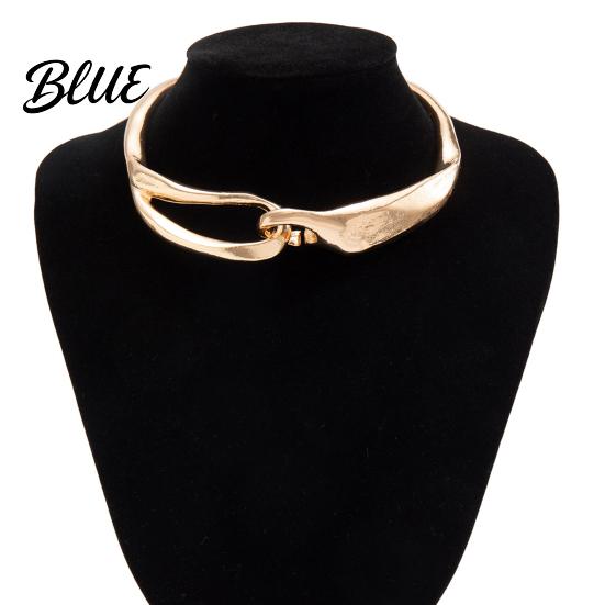 Fashionable Accessory Women Chunky Necklace Dainty Choker Hypoallergenic Alloy Jewelry