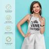 Polyester Home Kitchen Apron Letter Style Kitchen Accessories Nail Art Cafe Workwear Neck Adjustable Working Clothes