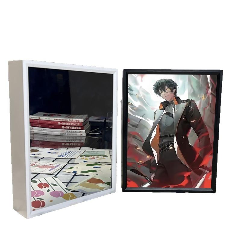 21cm/8.27in 3D Anime Motion Night Light Painting Beheading God Bedroom Night Lamp Peripherals Luminous Toy Display Decoration