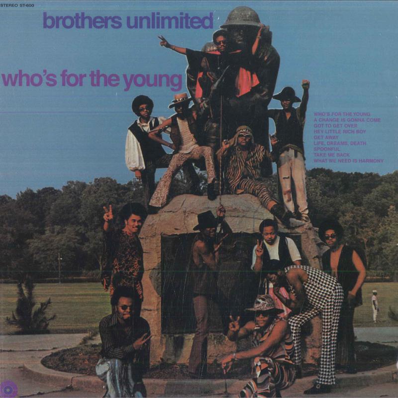

LP Record BROTHERS UNLIMITED - Who s For The Young ST600 Capitol Records US Soul/Funk
