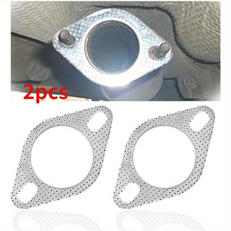 2 pieces of car exhaust gaskets - muffler high-temperature sealing gasket, enhanced high-temperature gasket