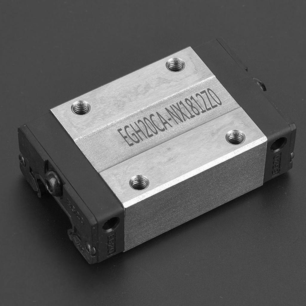 1pcs EGH20CA Mini Linear Motion Guide Rail Block Slider Bearing Steel Sliding Blocks