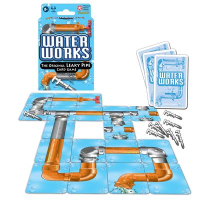 Winning Moves Classic Waterworks Card Game 1196 (x 1) [Used]