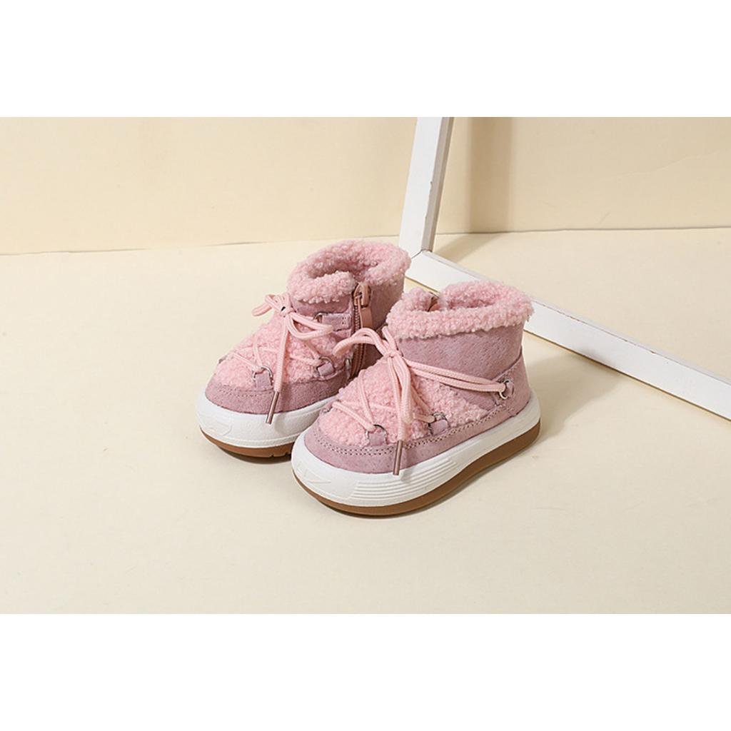 Baby, Schneestiefel, Hochschaft, Jungen, Baumwollschuhe, Plüsch, Warm, Babybaumwolle