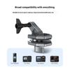 TELESIN S3-EAK-03 Motorcycle Windshield Mount for GoPro DJI Insta360 Sports Cameras Clamp Bracket