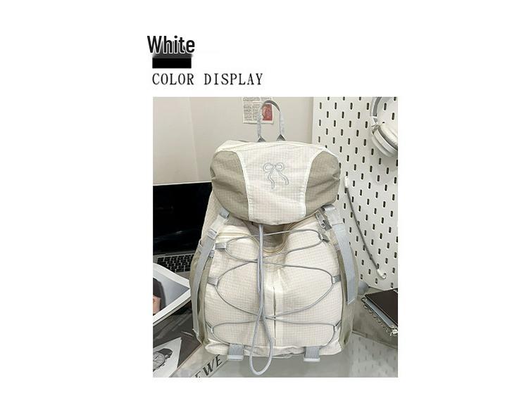 Lekki plecak górski na zewnątrz - Duża pojemność, Konstrukcja ze ściągaczem, Idealny dla uczniów szkół średnich/licealnych i studentów, Torba podróżna unisex.