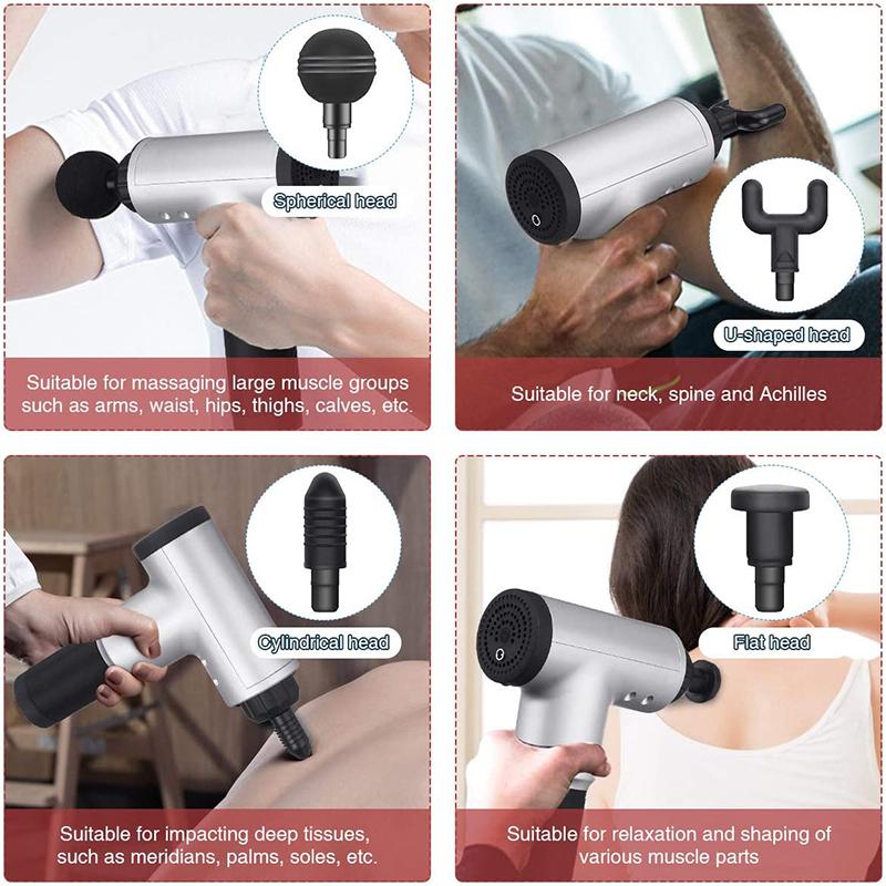 Stock Last Low Price Clearance Fascial Muscle Massage Gun Electric Body Massager Sports for Anti-Fatigue