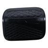 Car Gas Tank Door Cover Trim Carbon/Black ABS Fuel Tank Cover Car Gas Tank Door Cover Oil Gas Cap Exterior Decoration for Toyota