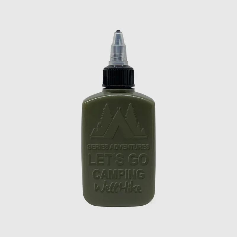 Portable Outdoor Oil Bottle Sealed Seasoning Container for Barbecue Camping Sub-can Oil Pot Storage Box Barbecue Supplies