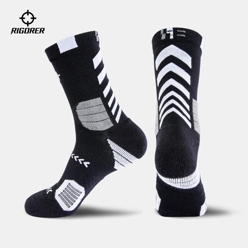 ZUNZHE Battle 4 Lycra Performance Basketball Socks One Size