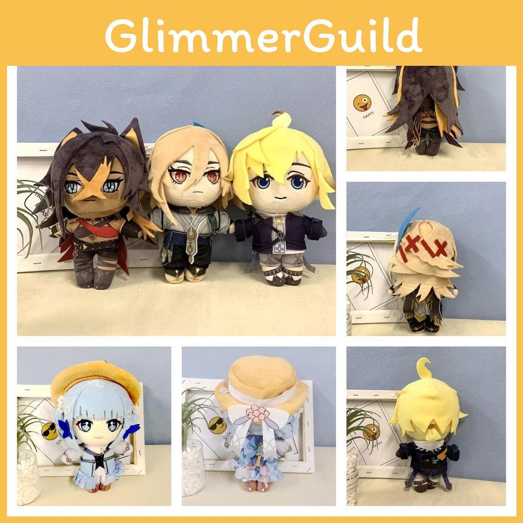Original God Plushies Diche Mika And Kavi In Short Fur