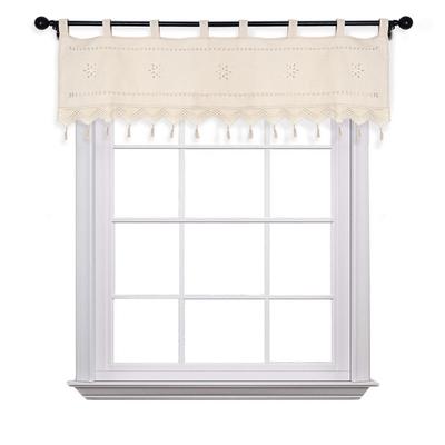 Disc Kitchen Curtain Cafe Net Curtain With Loops Voile Curtain