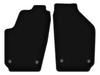 Alfombrillas de suelo de terciopelo delanteras BÁSICAS para: Volkswagen Polo IV 9N hatchback (2001-2009)