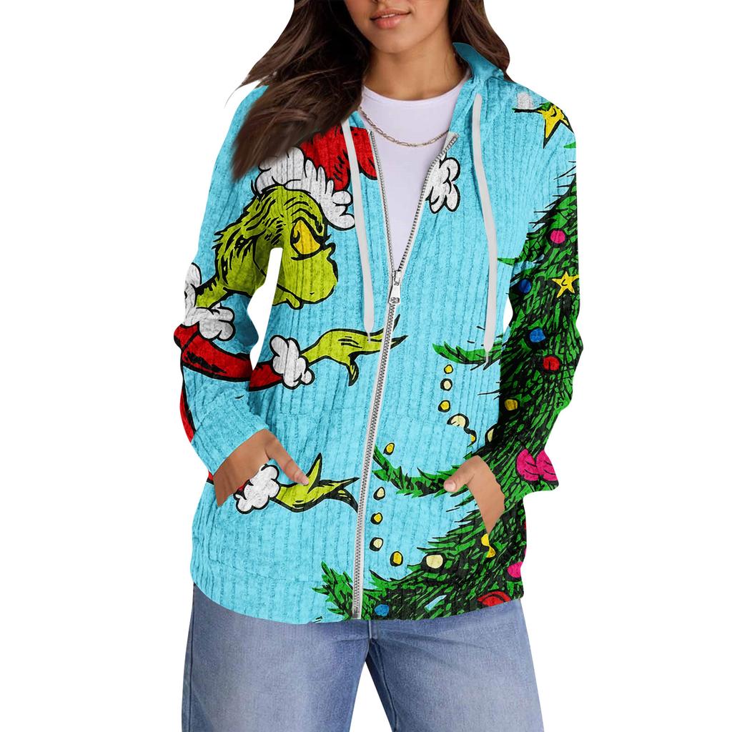 Mikiny pro ženy Trendy topy Ležérní Podzimní Móda Mikina s dlouhým rukávem S kapsami Svetr Lehký