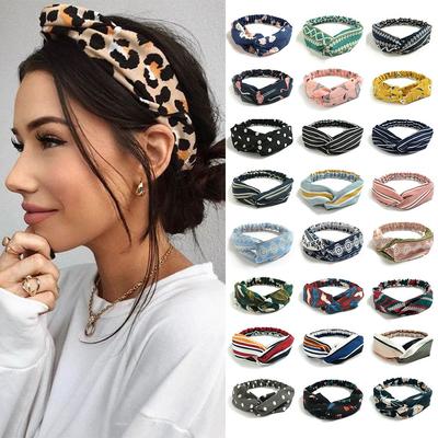 Fashion Turban Head Wrap Bohemian Hairbands Headbands for Women Girls Hair Bands Ladies Headwear