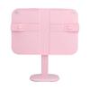 Lifting Reading Rack Adjustable Height Lightweight Portable Plastic Pink Book Stand for Kids Reading Painting