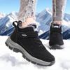 Women's Snow Boots Winter Fleece Thick Anti Slip Snow Boots Wide Last Walking Cotton Shoe Fleece-Lined Warmth Sneakers for Women
