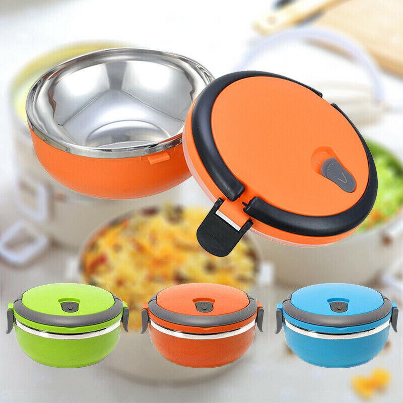 Food Hot Flask Stainless Steel Lunch Box Thermos Vacuum Trave Insulated