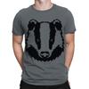 Badger Animal Face Ani Mates Funny Novelty Mens Womens TShirts Tee Top TA38