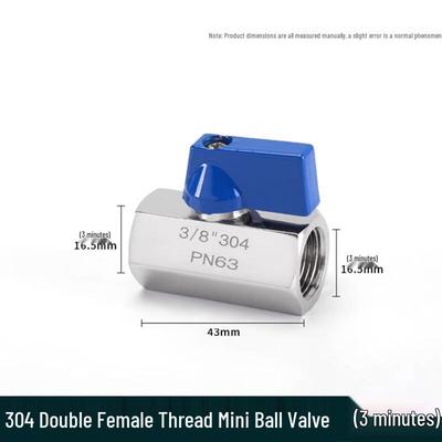 304 Roestvrij Staal Mini Kogelkraan