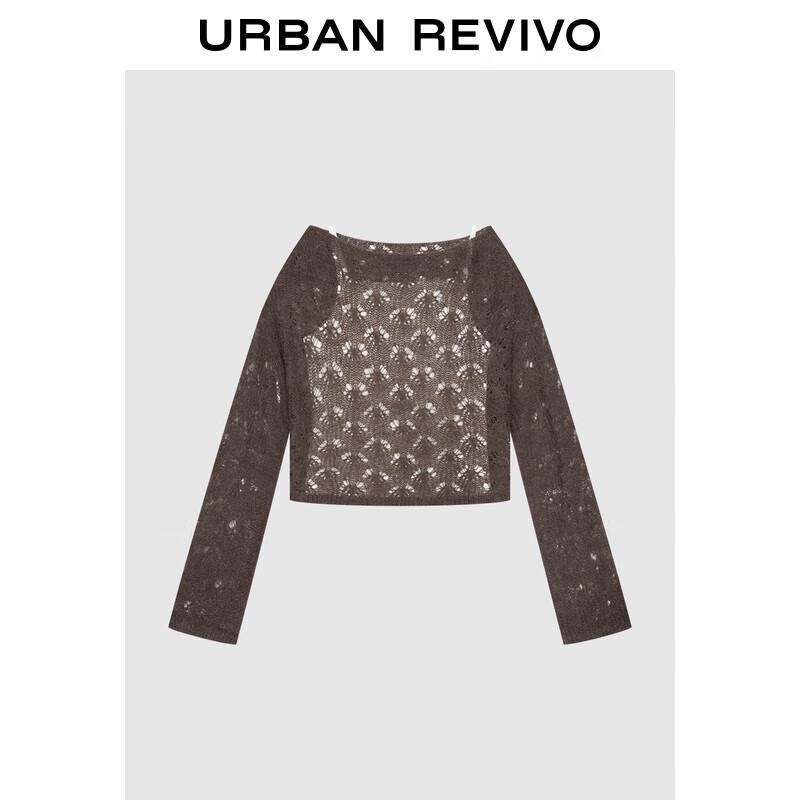 

UR Women s Hollow Knit Two-Piece Set M