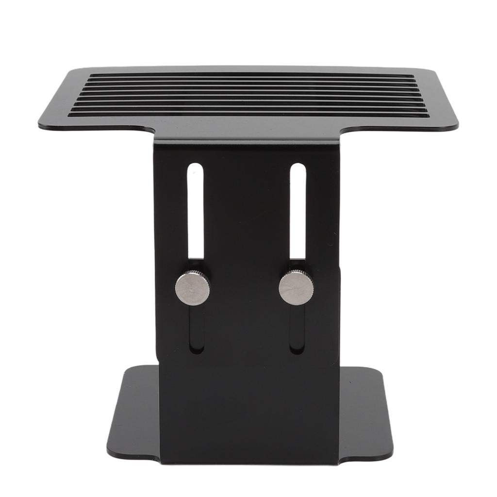 Coffee Machine Scale Rack Stainless Steel Height Adjustable Strong Weighing Rack Black