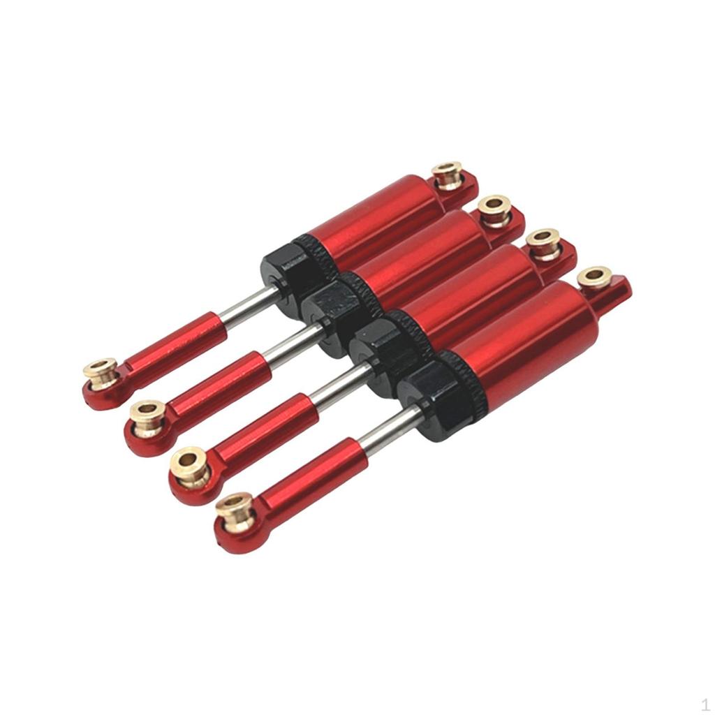 4 Pieces RC Car Shock Absorber Internal Spring Accessory Metal Upgrade 1/14