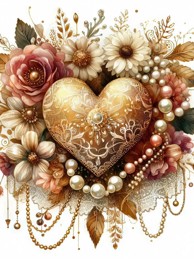 5DDIY Diamond Painting Colorful Cross Butterfly Jewelry Cross Embroidery Set  with Diamond Embroidery Flower Home Decoration