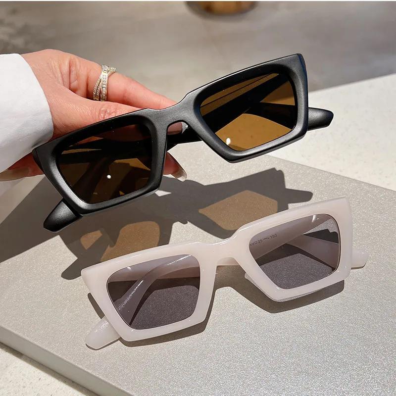 Classic Luxury Brand Designer Sunglasses Women For Men Fashion Vintage Eyeglasses Popular Square Sun Glasses Punk Shades Uv400